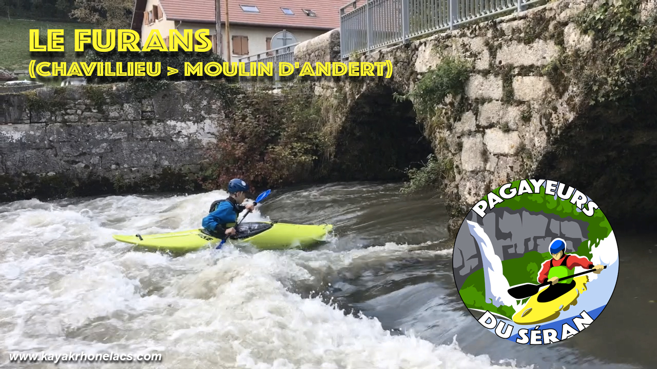 [Vidéo]: “Le Furans” Pont de Chavillieu > Moulin d’Andert (10m3/s)